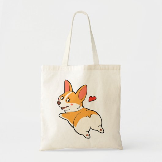Corgi Butts Tote Bag (Voorkant)
