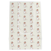 Corgi-cadeau Medium Cadeauzakje (Achterkant)