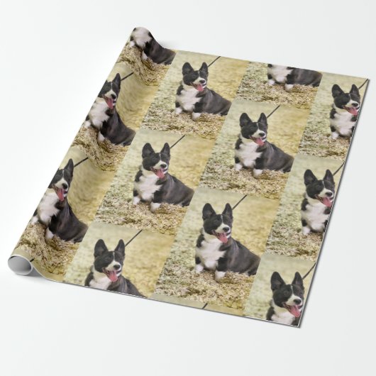 Corgi Cadeaupapier (Uitgerold)