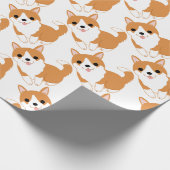 Corgi Cadeaupapier (Hoek)