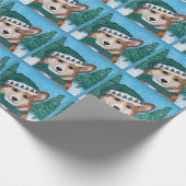 Corgi Cadeaupapier (Hoek)