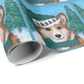 Corgi Cadeaupapier (Rol Hoek)