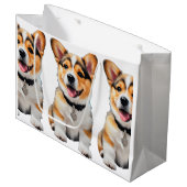 Corgi cadeautas (Voorkant Gekanteld)