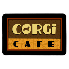 Corgi Cafe Magneet