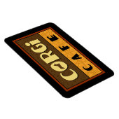 Corgi Cafe Magneet (Rechterzijde)