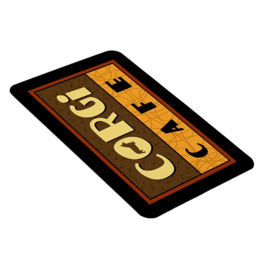 Corgi Cafe Magneet (Rechterzijde)