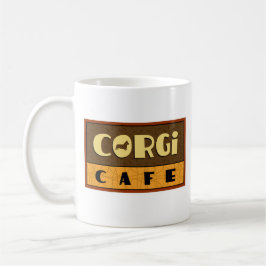 Corgi Cafe | Pembroke Welsh Corgi | HONDENLIEFHEBB Koffiemok