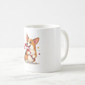 Corgi Candy Cane Joy Koffiemok (Voorkant rechts)