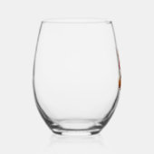 Corgi Candy Cane Vreugde Wijnglas Zonder Voet (Rechts)