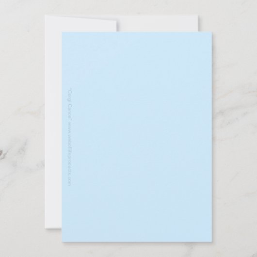 Corgi Canoe Save The Date (Achterkant)