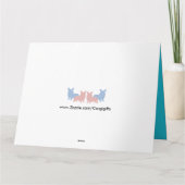 Corgi Cartoon Hero Verjaardag Kaart (Achterkant)