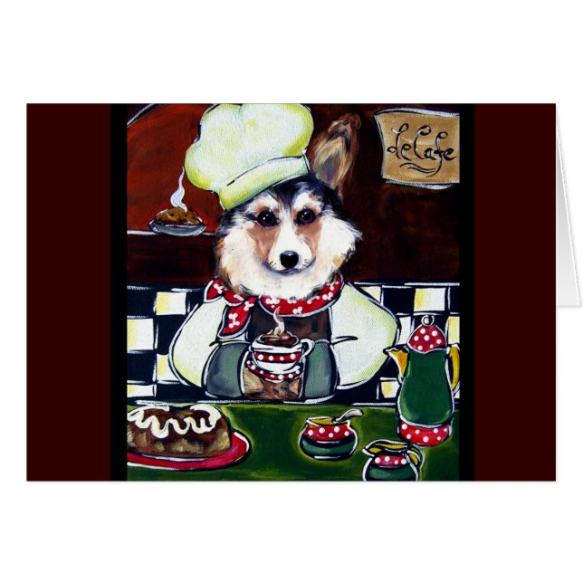 Corgi Chef (Voorkant Horizontaal)