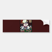 Corgi Chef Bumpersticker (Voorkant)