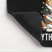 Corgi Christmas I'm Fine Everything Is Fine Muismat (Hoek)