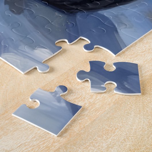 Corgi Christmas Red Truck Holiday Legpuzzel (Zijkant)