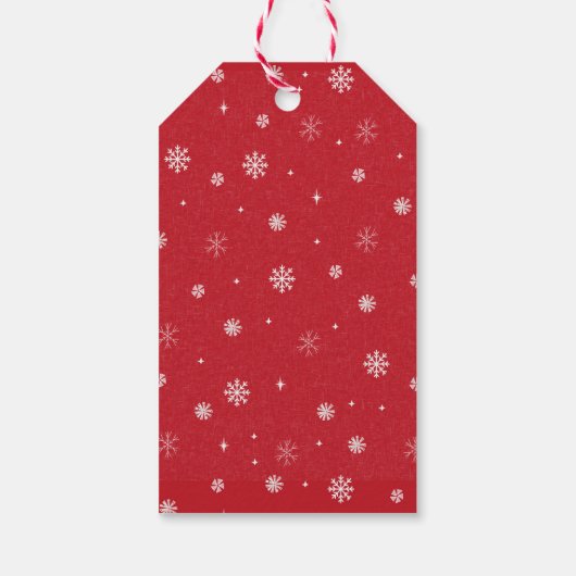 Corgi Christmas Sweater Gift Labels Cadeaulabel (Achterkant)