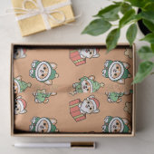 Corgi Christmas Tissue Paper Tissuepapier (Geschenk)