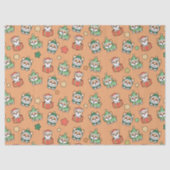 Corgi Christmas Tissue Paper Tissuepapier (Voorkant)