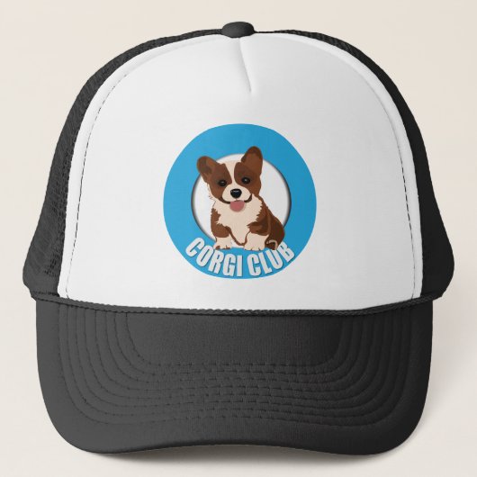 Corgi club trucker pet (Voorkant)
