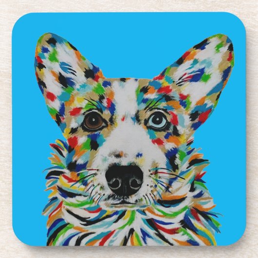 CORGI COASTER BIER ONDERZETTER (Voorkant)