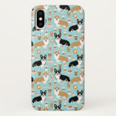 Corgi Coffee iPhone case - Cardigan corgis (Achterkant)