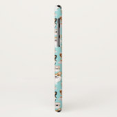 Corgi Coffee iPhone hoesje - Cardigan corgi's (Achterkant/links)