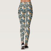 Corgi Coffee - Leggings (Achterkant)