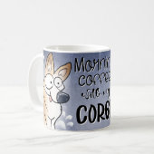 Corgi Coffee Lover Mok (Voorkant links)