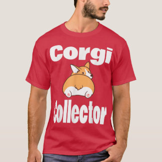 Corgi Collector Funny Dierenvriend Dog Owner Ma D T-shirt