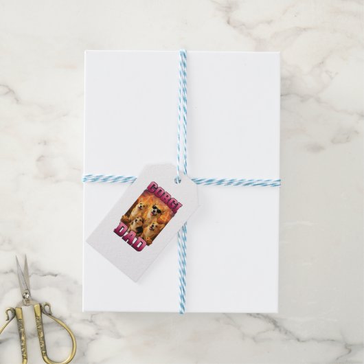 Corgi Copy Copy Cadeaulabel (Met Touw)