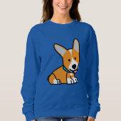 Corgi Corgis hondenpuppy doggy happy Pembroke Wels Trui (Voorkant)