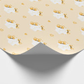 Corgi Couple Cadeaupapier (Hoek)