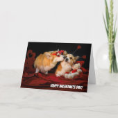 Corgi Couple Valentijn card Kaart (Voorkant)