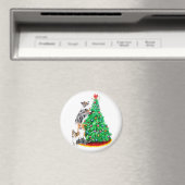 Corgi Cristmas Reach Goals Magneet (Insitu (Vaatwasser))