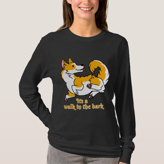 Corgi Cuddle T-shirt (Voorkant)