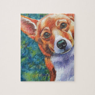 Corgi Curious Dog Legpuzzel