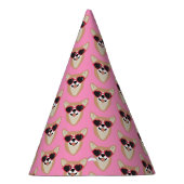 Corgi Cute Girly Feesthoedjes (Rechts)