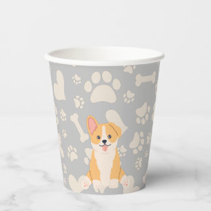 Corgi Cute Papieren Bekers