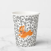 Corgi Cute Papieren Bekers (Achterkant)