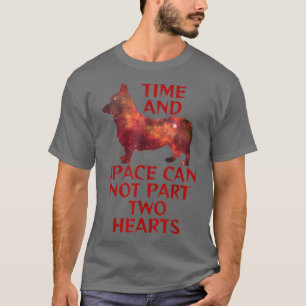 Corgi Cute Time and Space kan geen deel uitmaken v T-shirt