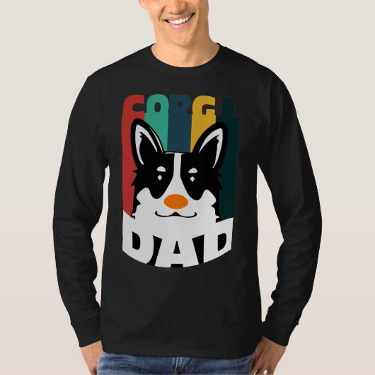 Corgi Dad 550 T-shirt (Voorkant)