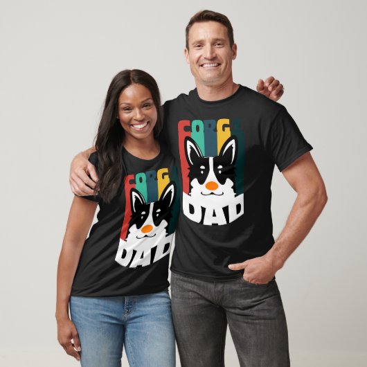 Corgi Dad  550 T-shirt (Unisex)