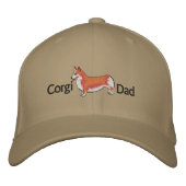 Corgi Dad geborduurd Pet (Voorkant)