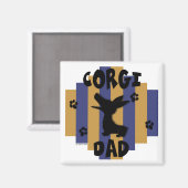 Corgi Dad Magnet (Voorkant / Achterkant)