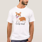 Corgi Dad T-shirt (Voorkant)