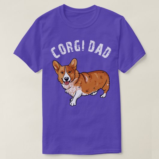 Corgi Dad T-shirt (Design voorkant)