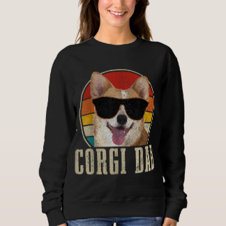 Corgi Dad  zonnebril Funny Corgi Dog Owner Trui