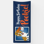 Corgi, de Super-Hero van honden. Spandoek (Verticaal)