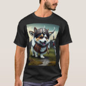 Corgi de Viking T-shirt (Voorkant)