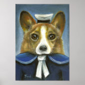 corgi de zeiler poster (Voorkant)